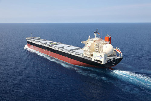 LNG Yakıtlı Panamax Kömür Taşıyıcı Reimei Faaliyete Başladı MOL Turkey